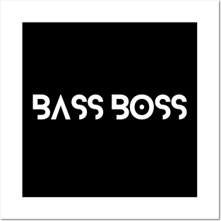 Bass Boss Guitar Player Musician Fashion Posters and Art